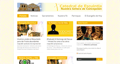 Desktop Screenshot of catedraldeescuintla.com